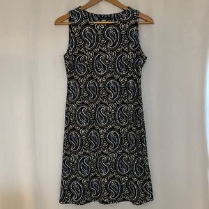 Tommy Hilfiger Paisley Sleeveless Shift Dress